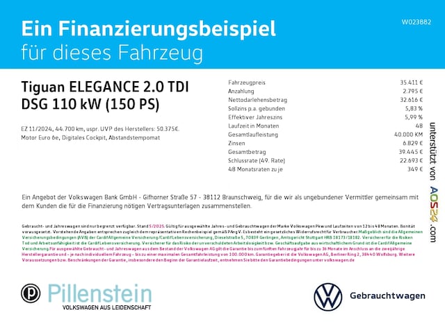 Volkswagen Tiguan 2.0 TDI DSG Elegance Elegance
