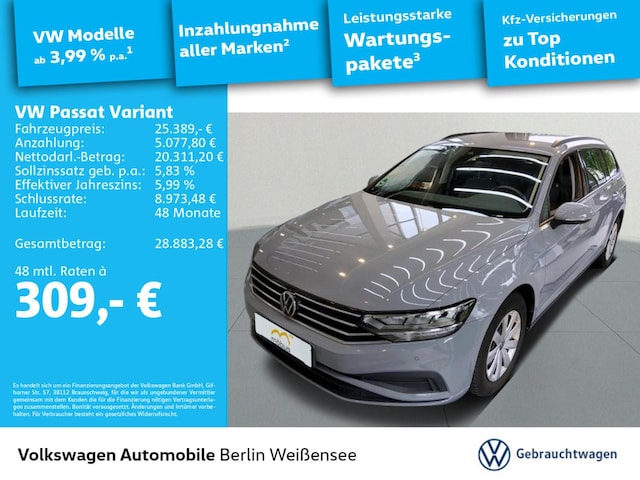 Volkswagen Passat 1.5 TSI DSG Variant