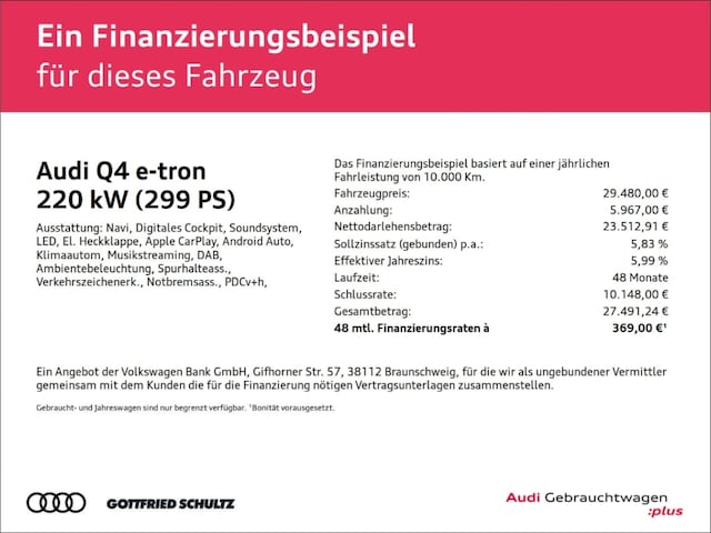 Audi Q4 e-tron 50 Quattro Sportback