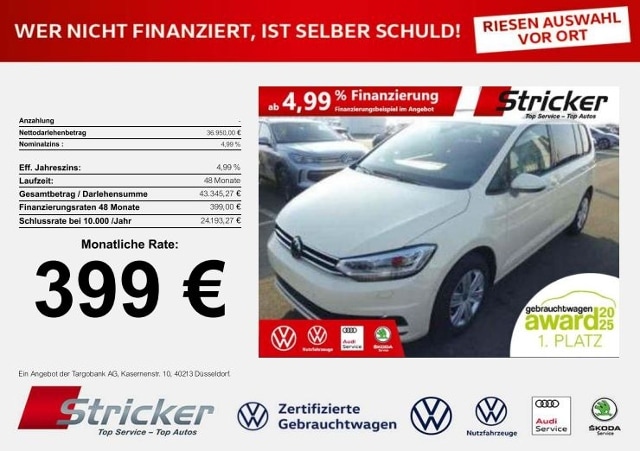 Volkswagen Touran 2.0 TDI DSG IQ.Drive