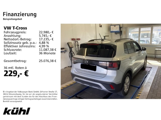 Volkswagen T-Cross 1.0 TSI Life