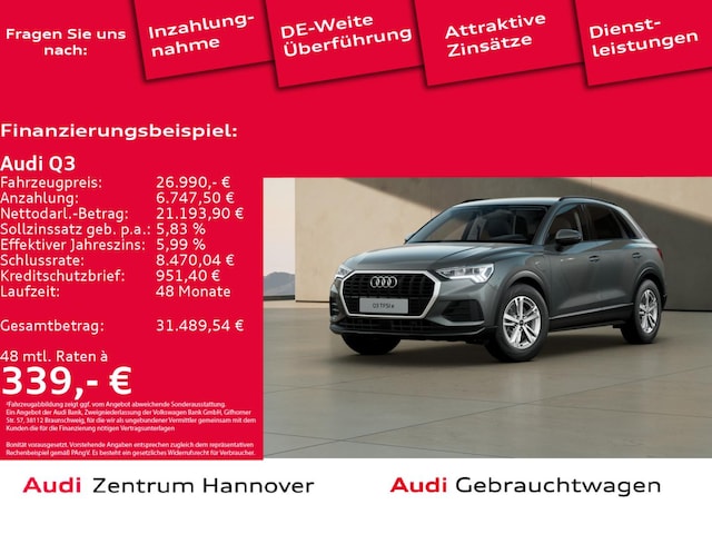 Audi Q3 45 TFSI Hybride S-Tronic