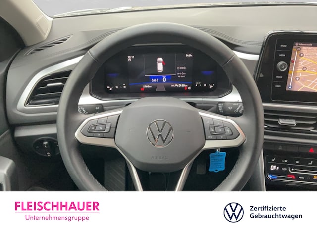 Volkswagen T-Roc 1.0  TSI AHK-ab. Navi Digitales Cockpit LED Klimaautom
