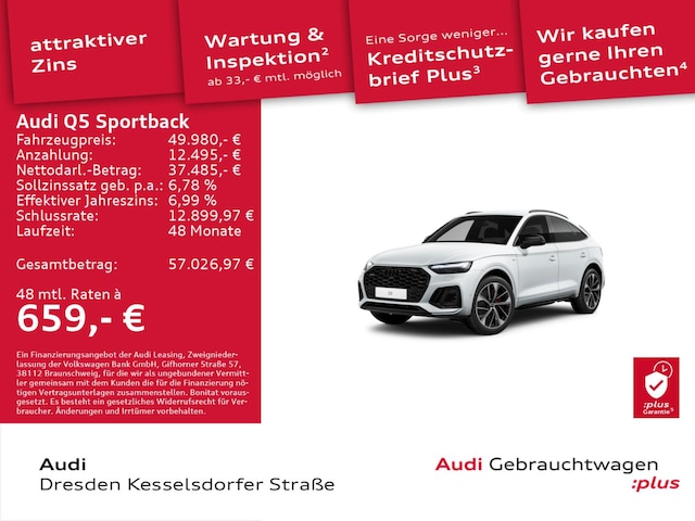 Audi Q5 45 TFSI Quattro S-Tronic Sportback