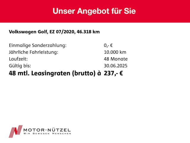 Volkswagen Golf Golf VII Pro e-Golf