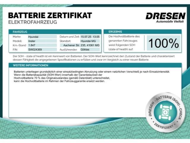 Hyundai INSTER 49 kWh