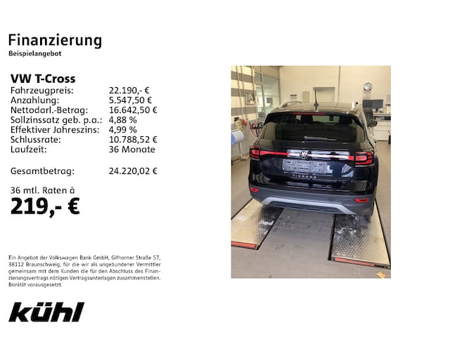 Volkswagen T-Cross 1.0 TSI DSG Style