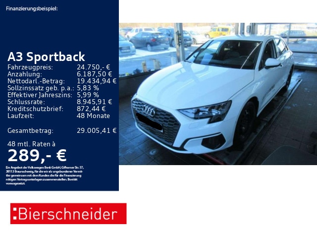 Audi A3 30 TFSI Sportback