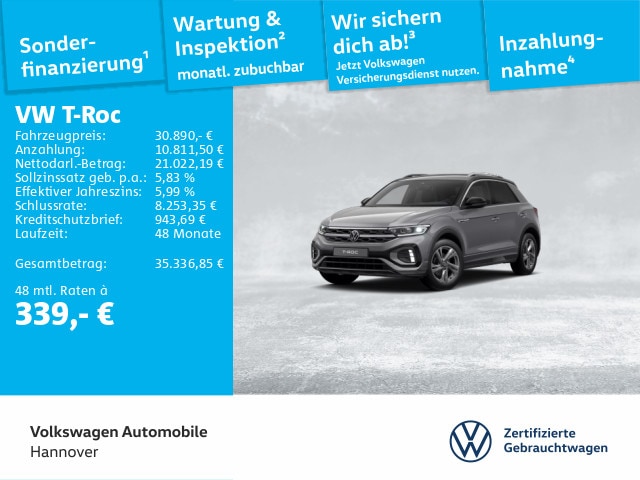 Volkswagen T-Roc 1.5 TSI DSG R-Line