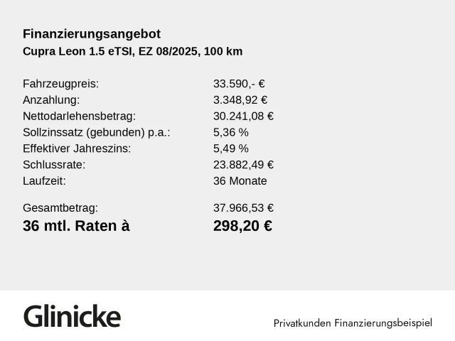 Cupra Leon DSG Sportstourer