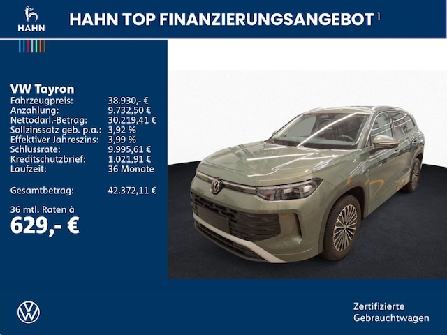 Volkswagen Tayron 1.5 eTSI DSG Life