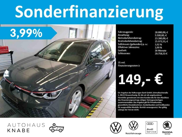 Volkswagen Golf DSG GTI Golf VIII