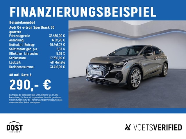 Audi Q4 e-tron 50 Quattro Sportback