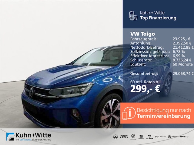 Volkswagen Taigo 1.0 TSI Style