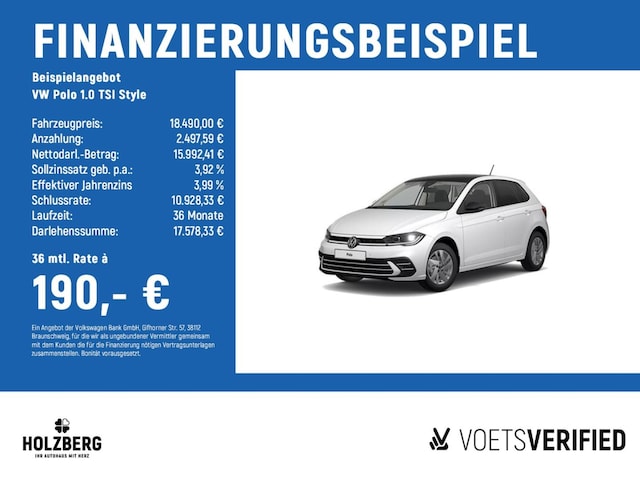 Volkswagen Polo 1.0 TSI Style