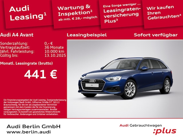 Audi A4 35 TFSI Avant S-Tronic