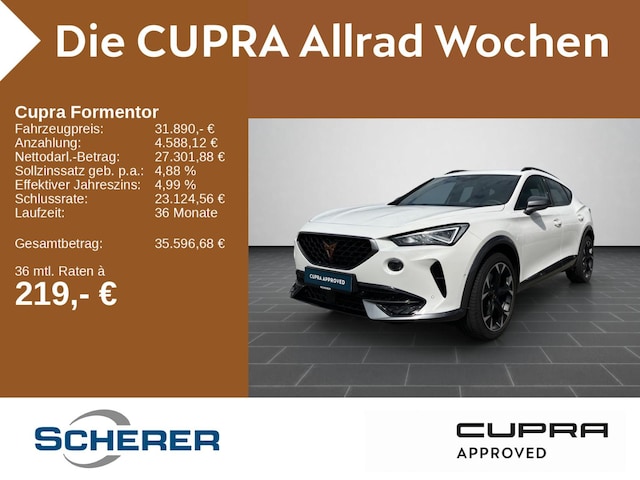Cupra Formentor 2.0 TSI 4Drive DSG VZ