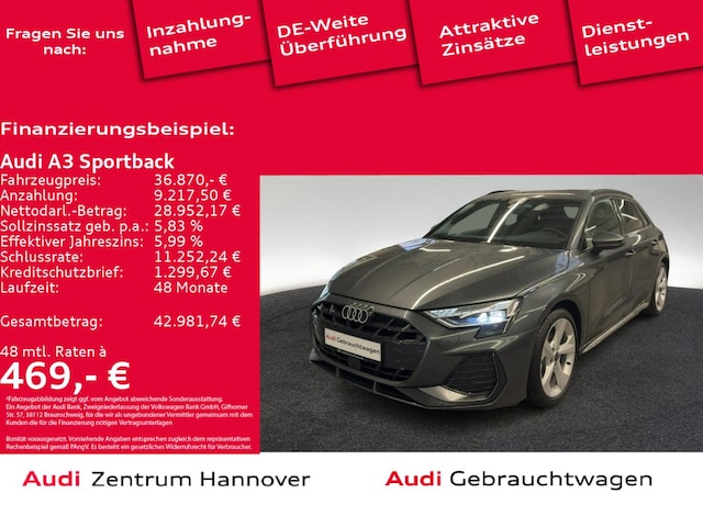Audi A3 35 TFSI S-Line S-Tronic Sportback