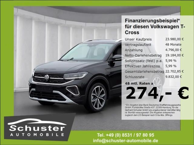 Volkswagen T-Cross 1.0 TSI DSG IQ.Drive Style