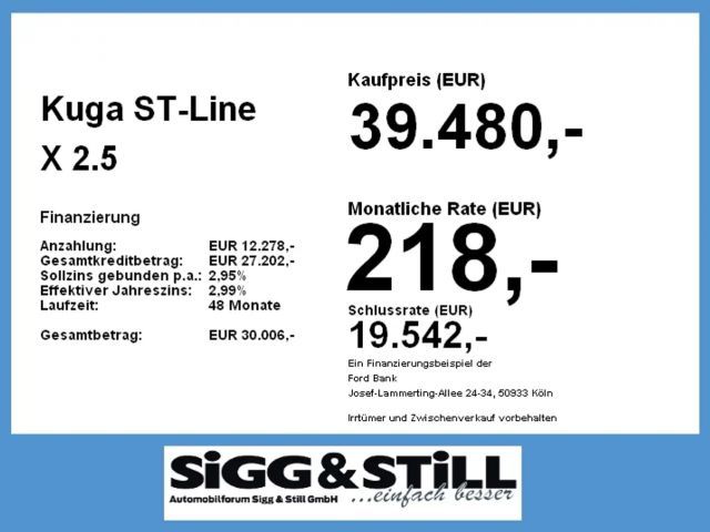 Ford Kuga Hybrid ST Line X