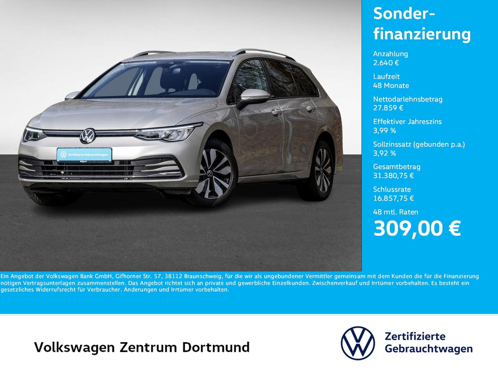 Volkswagen Golf 1.5 eTSI Golf VIII Move Variant