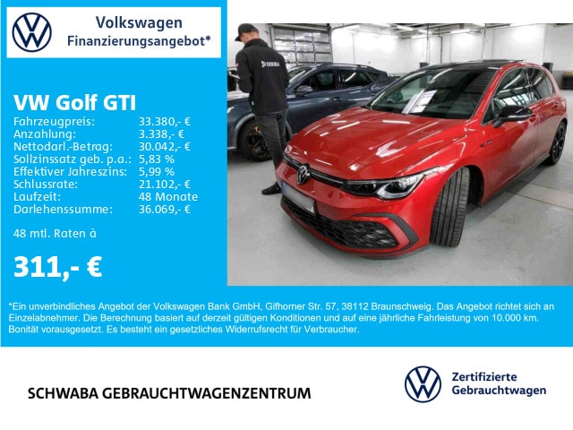 Volkswagen Golf 2.0 TSI DSG GTI Golf VIII Style