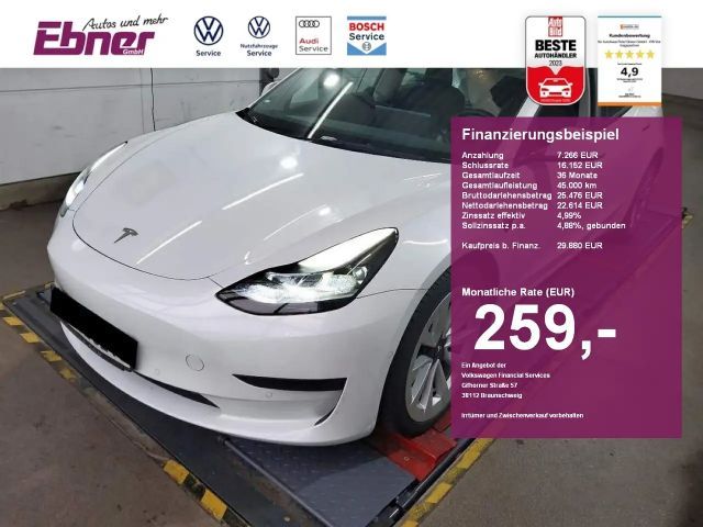 Tesla Model 3 FACELIFT SPORT PARKSENSOREN V+H PANO+19 SPORTALU!