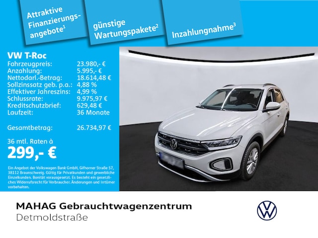 Volkswagen T-Roc 1.5 TSI DSG Life