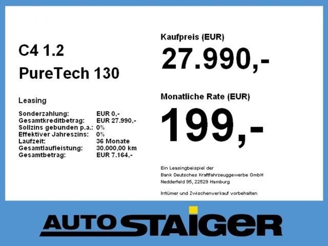 Citroën C4 Max PureTech