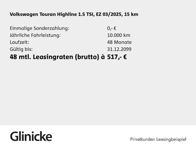 Volkswagen Touran Highline