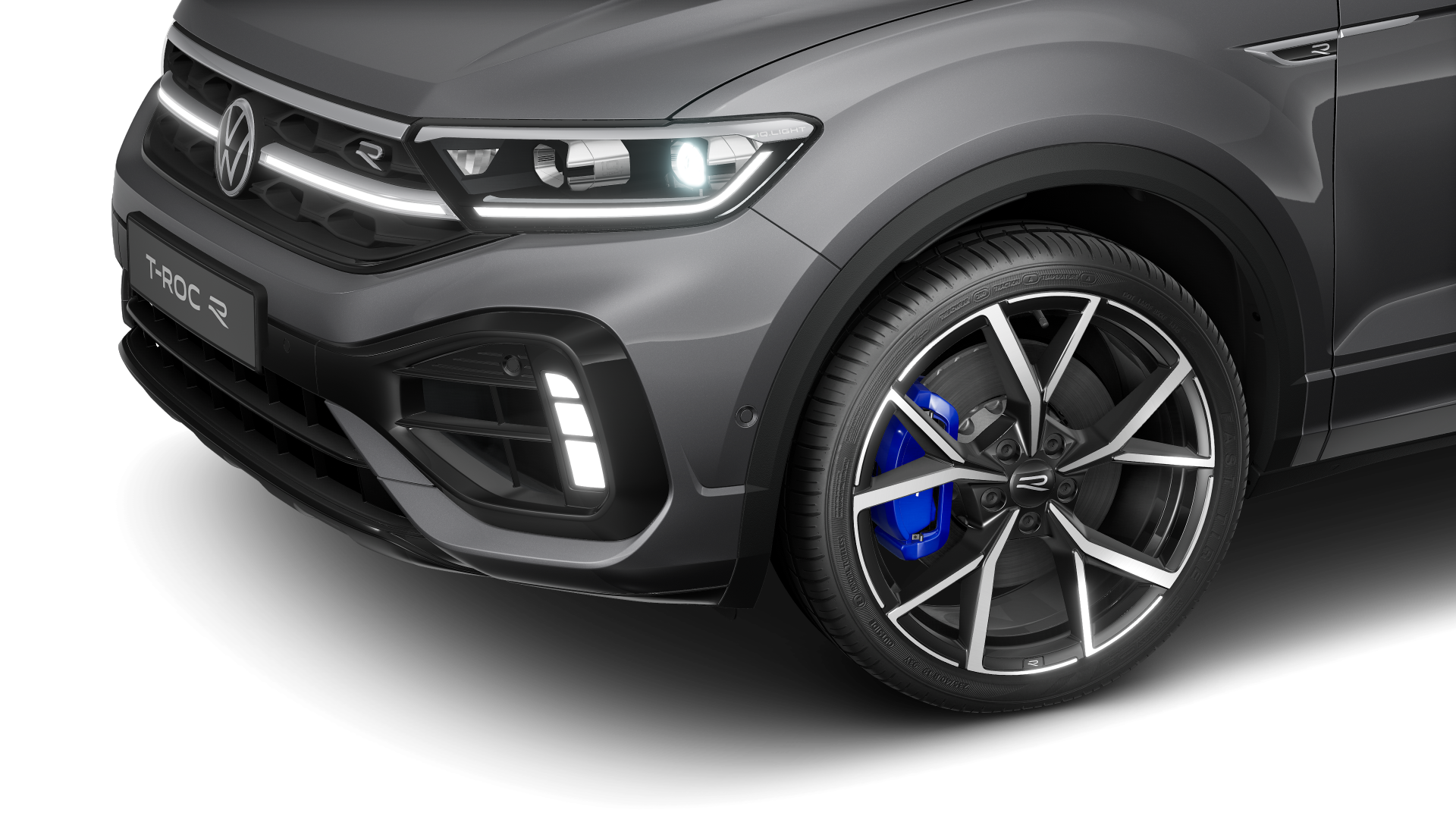 Volkswagen T-Roc T-Roc R LEDER*BLACK*PANO*DCC*AHK*CAM*MATRIX*19"