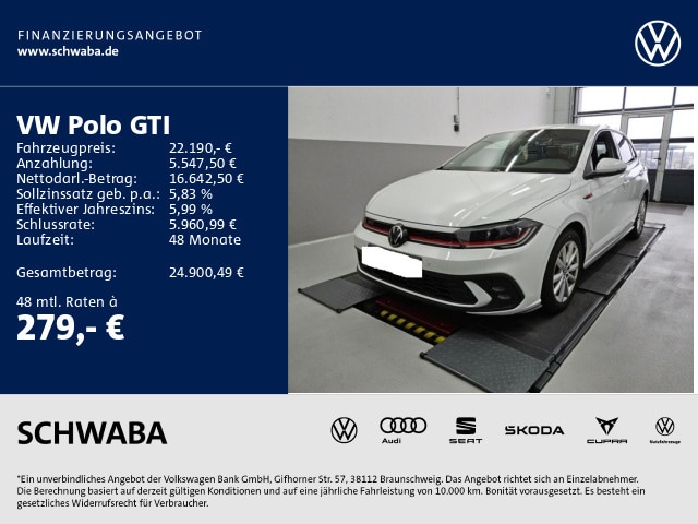 Volkswagen Polo 2.0 TSI DSG GTI