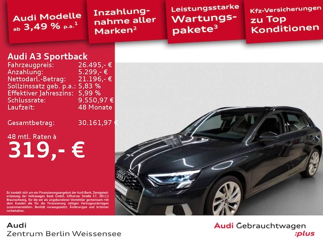Audi A3 35 TFSI S-Tronic Sportback