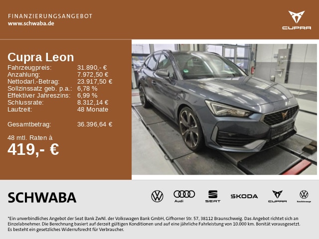 Cupra Leon 2.0 TSI DSG Sportstourer VZ