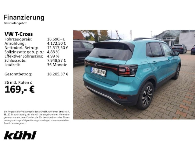 Volkswagen T-Cross 1.0 TSI
