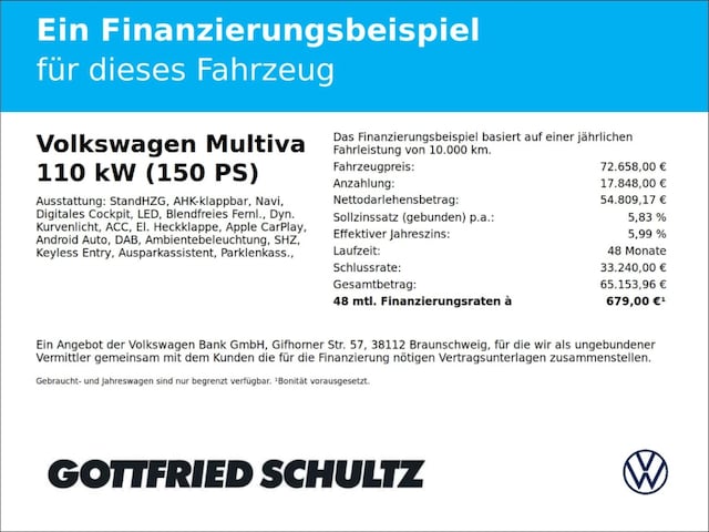 Volkswagen Multivan Lang