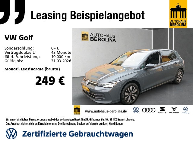 Volkswagen Golf 1.5 TSI Golf VIII