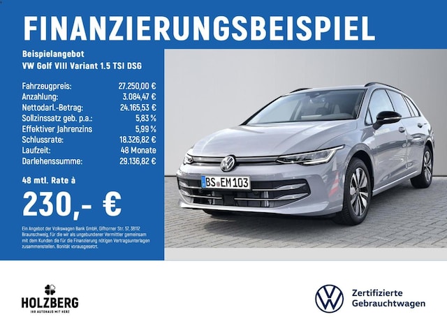 Volkswagen Golf 1.5 TSI DSG Golf VIII Variant