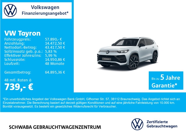 Volkswagen Tayron 2.0 TSI 4Motion DSG R-Line