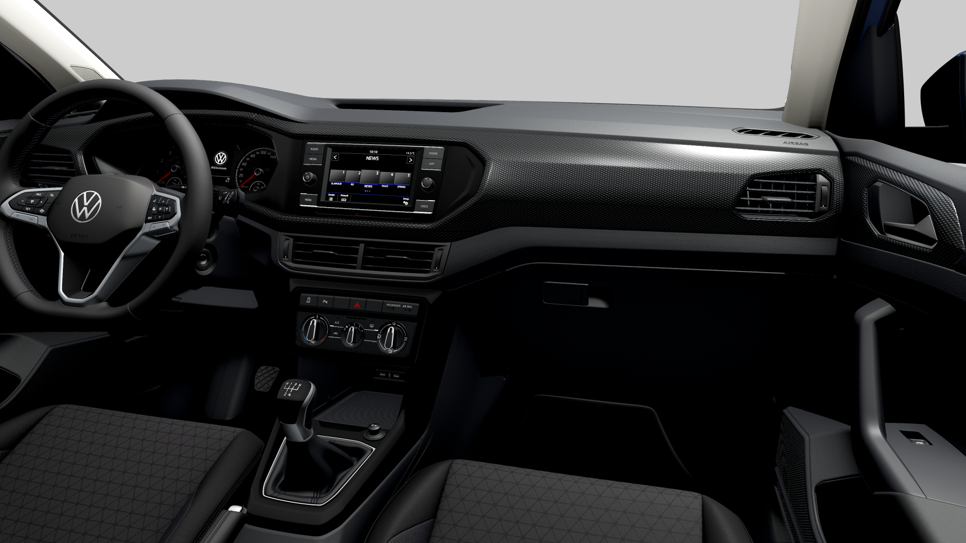 Volkswagen T-Cross T-Cross 1,0 TSI (ACC+AppConnect,DAB+) Klima