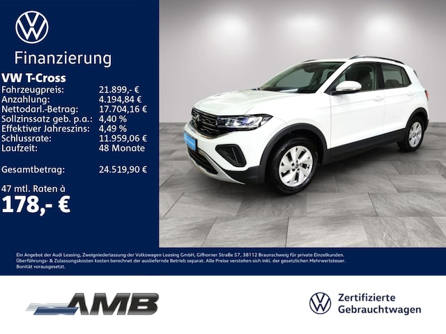 Volkswagen T-Cross 1.0 TSI Life
