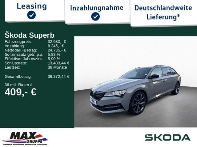 Skoda Superb 2.0 TSI 4x4 Combi Sportline