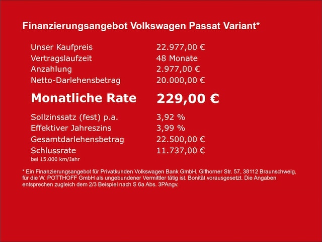 Volkswagen Passat 1.5 TSI Business DSG Variant