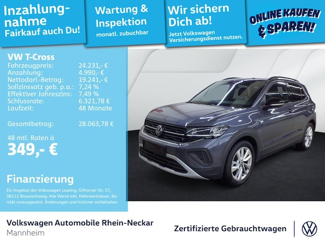 Volkswagen T-Cross 1.0 TSI DSG