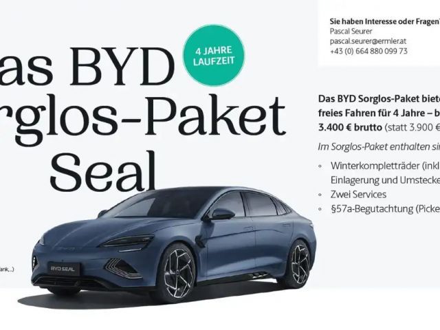 BYD Seal Achterwielaandrijving Design