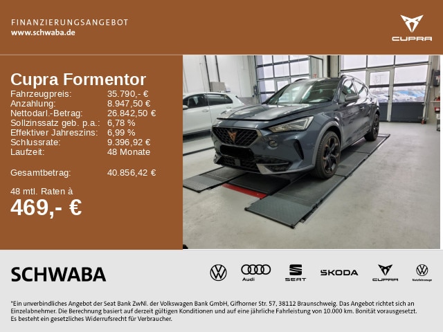 Cupra Formentor 2.0 TSI 4Drive DSG VZ