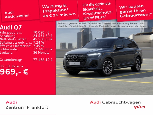Audi Q7 55 TFSI Quattro S-Line