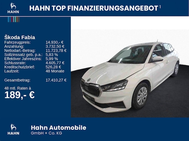 Skoda Fabia 1.0 TSI Active