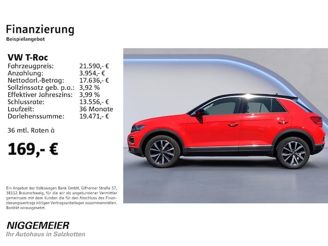Volkswagen T-Roc 1.0 TSI Style