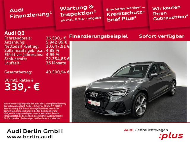 Audi Q3 45 TFSI Quattro S-Tronic